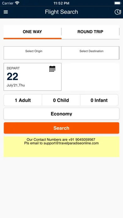 TravelParadise B2B应用截图