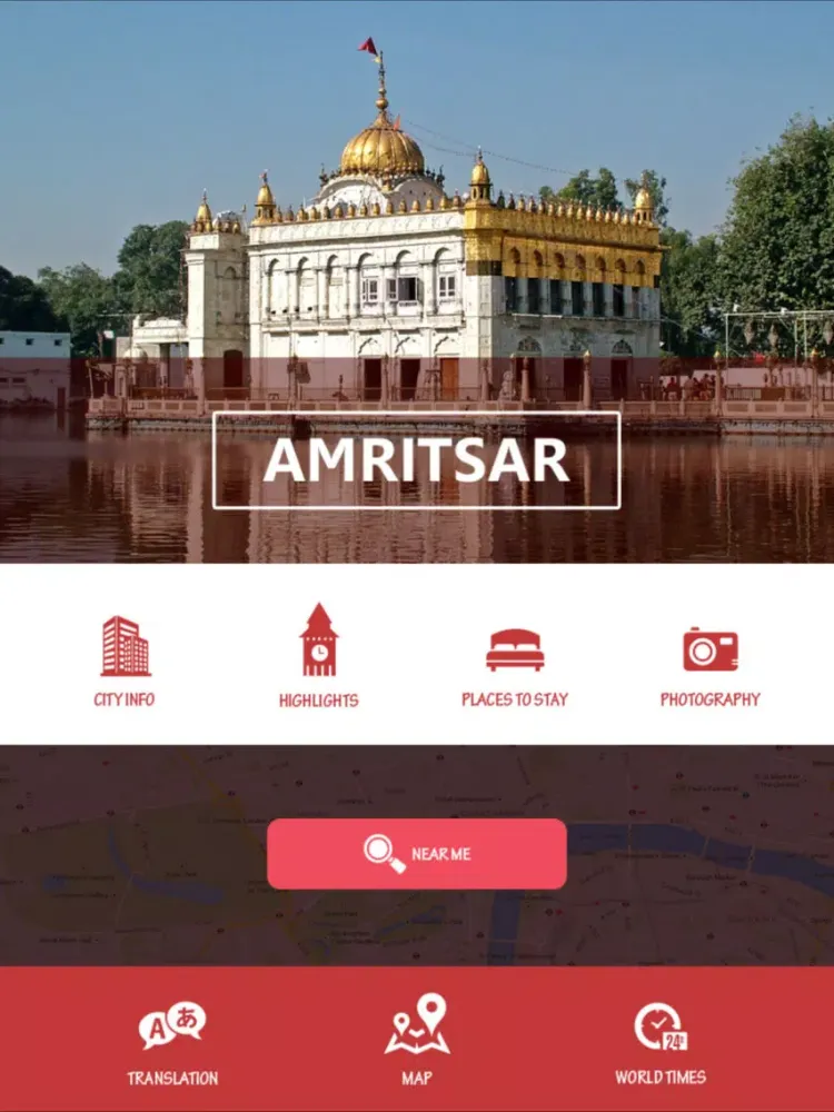 Captures d'écran de Amritsar Tourism Guide iPad 