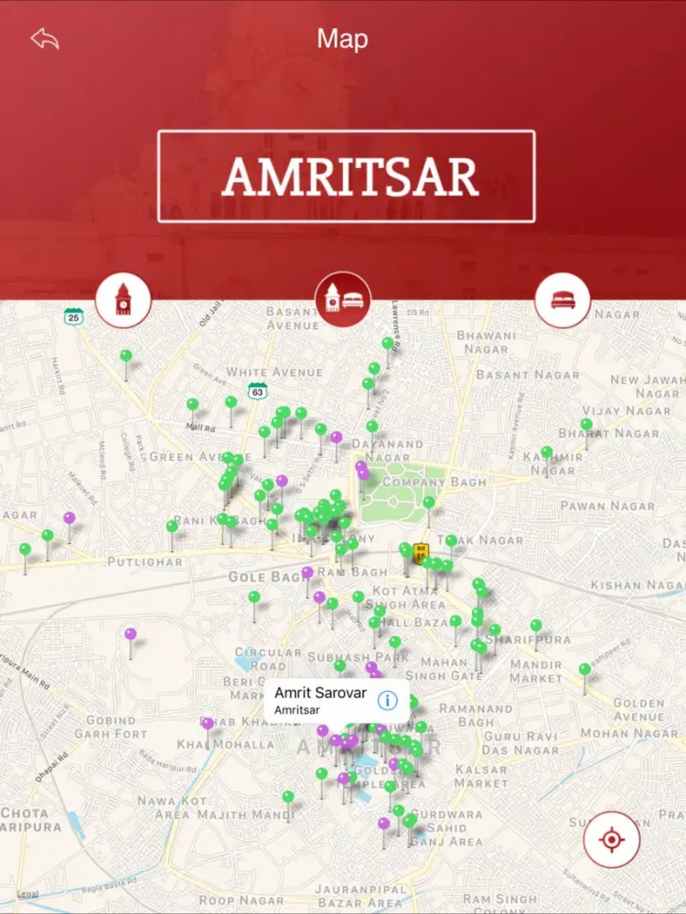 Captures d'écran de Amritsar Tourism Guide iPad 