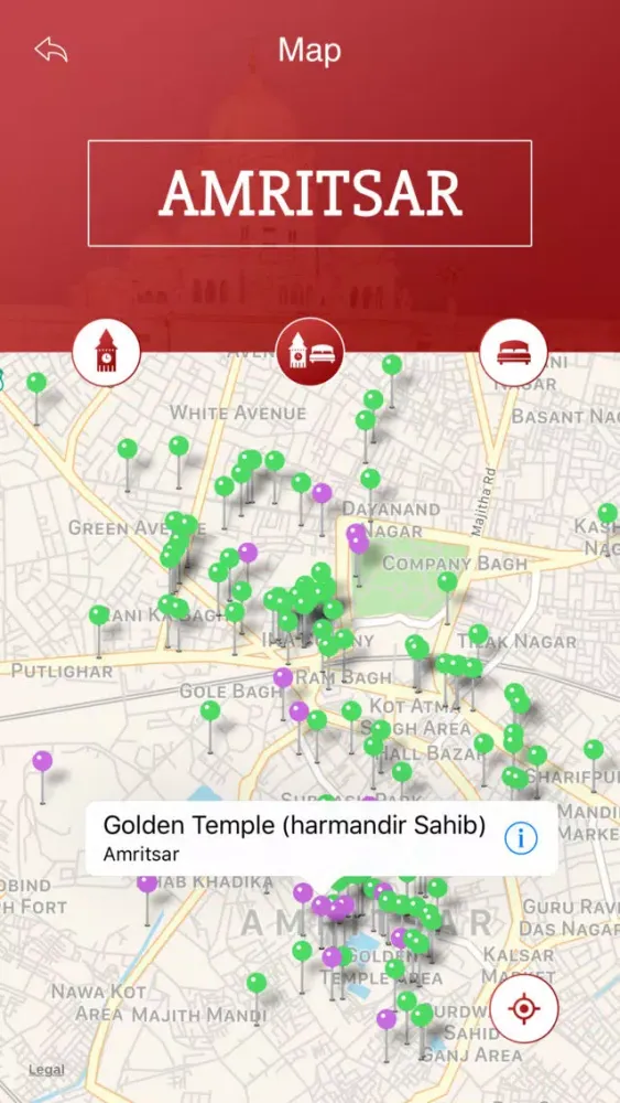Captures d'écran de Amritsar Tourism Guide