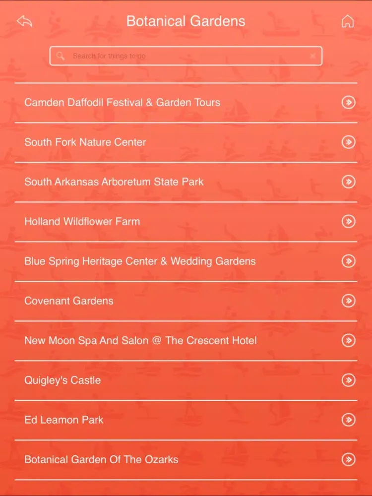Capturas de pantalla de Arkansas Things To Do iPad 