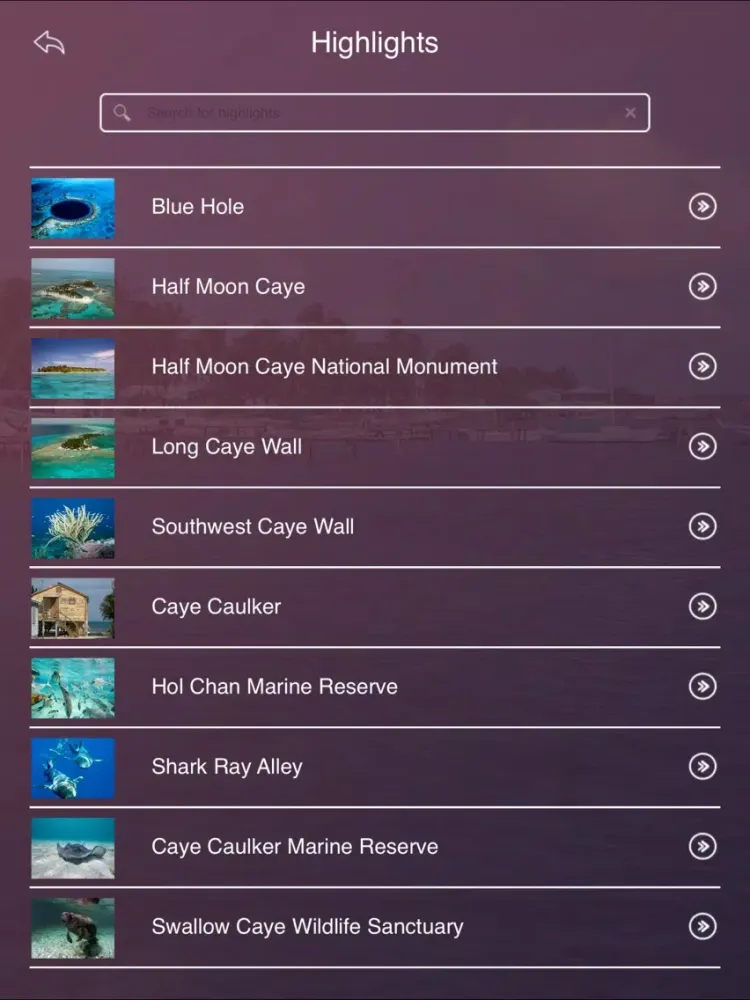 تصاویر Caye Caulker Island Travel Guide iPad 