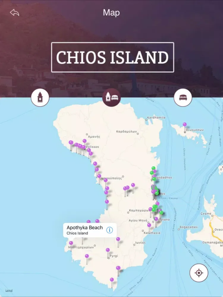 Скриншоты Chios Island Travel Guide iPad 