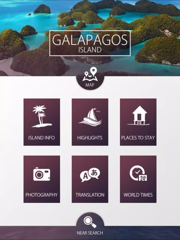 Captures d'écran de Galapagos Island Travel Guide iPad 