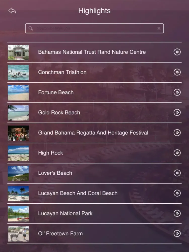 Grand Bahama Island Travel Guide iPad  سکرین شاٹس