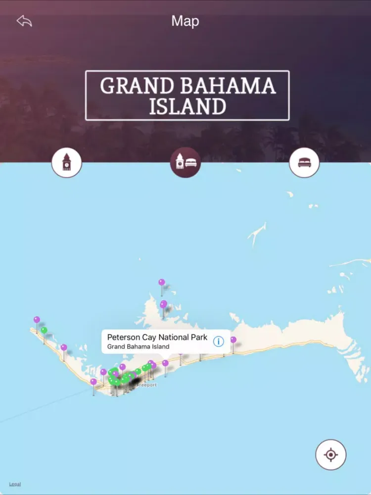 Grand Bahama Island Travel Guide iPad  سکرین شاٹس