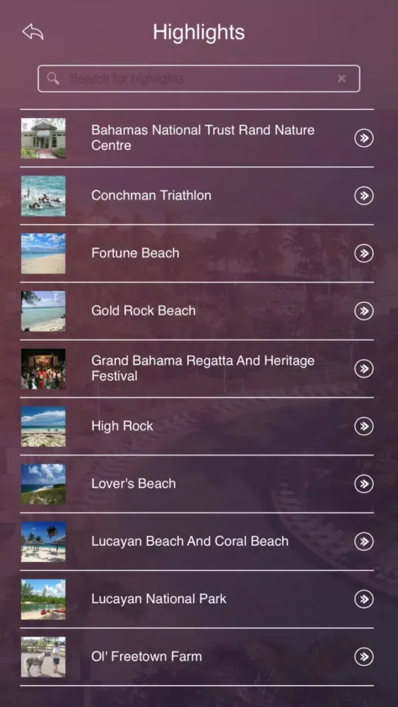 Grand Bahama Island Travel Guide سکرین شاٹس