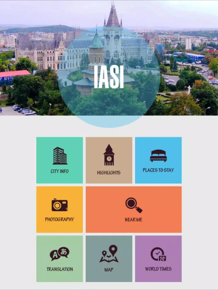 Iasi Tourism Guide iPad  स्क्रीनशॉट