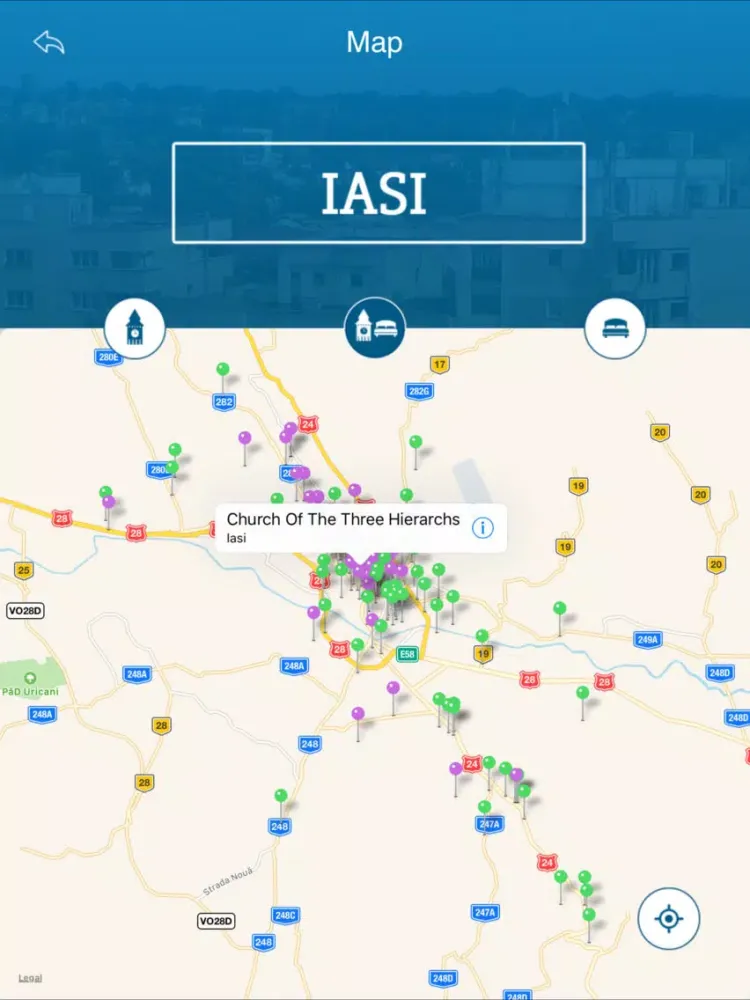 Iasi Tourism Guide iPad  स्क्रीनशॉट