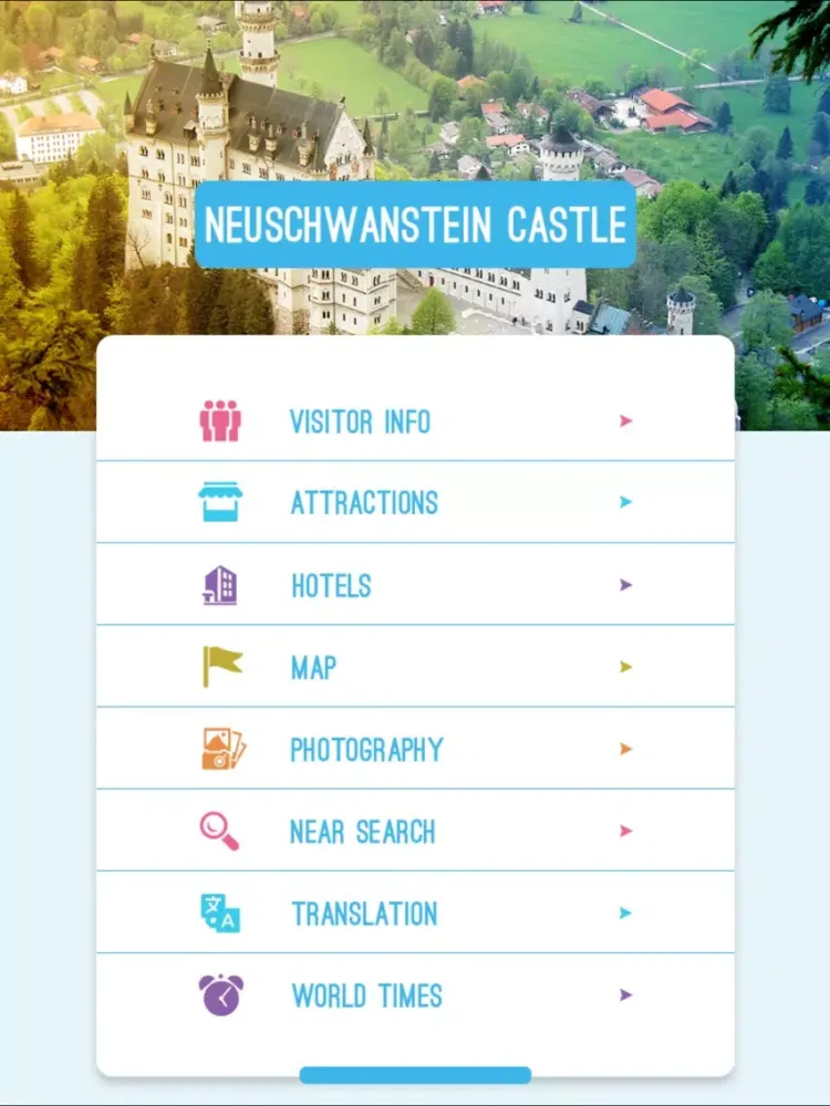Neuschwanstein Castle iPad  Screenshots