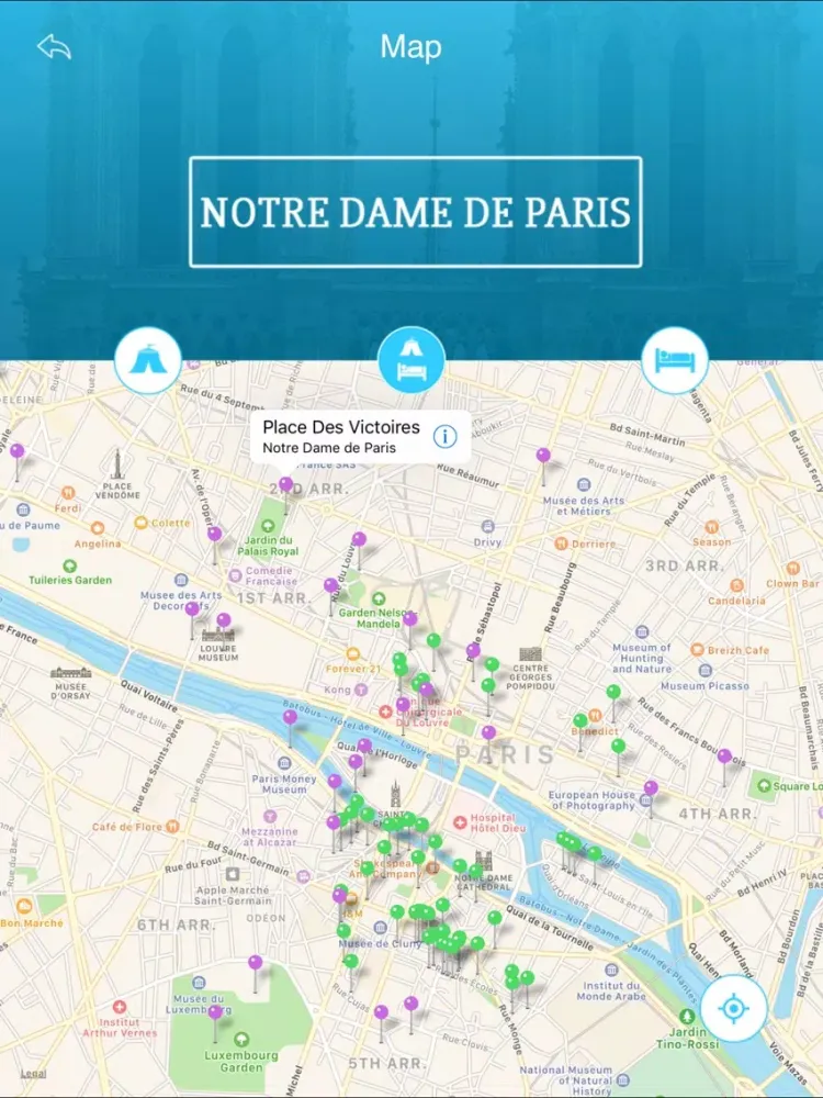 Скриншоты Notre Dame de Paris iPad 