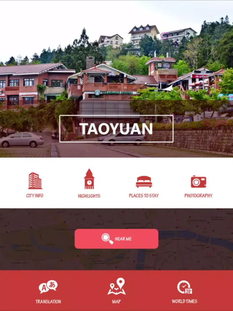 Capturas de tela do Taoyuan Tourist Guide iPad 
