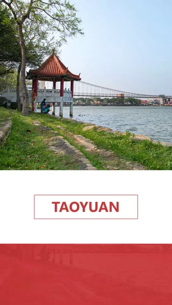 Capturas de tela do Taoyuan Tourist Guide