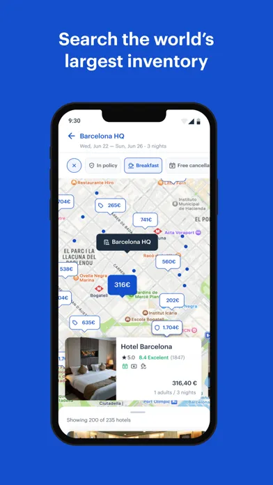 Скриншоты TravelPerk