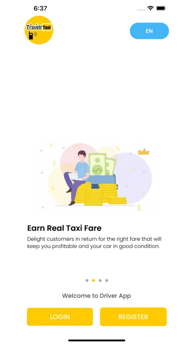 Capturas de pantalla de Travelr Taxi Driver
