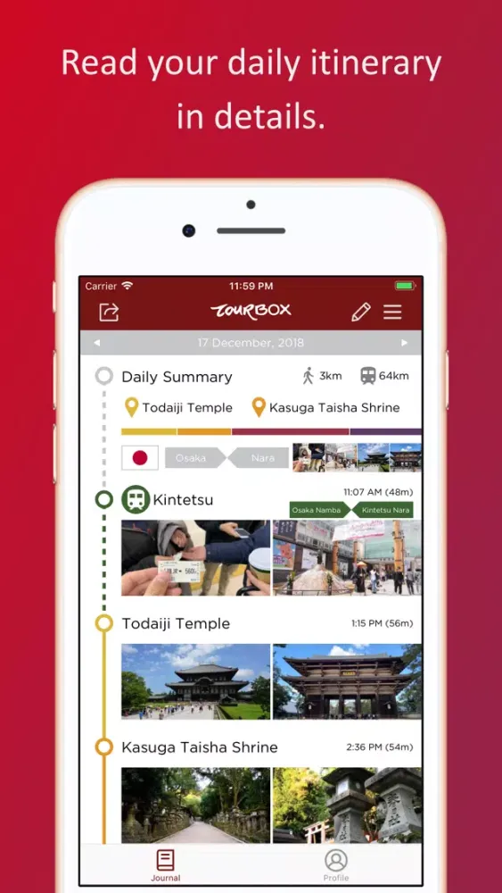 Screenshot di Tourbox - Auto Travel Memories