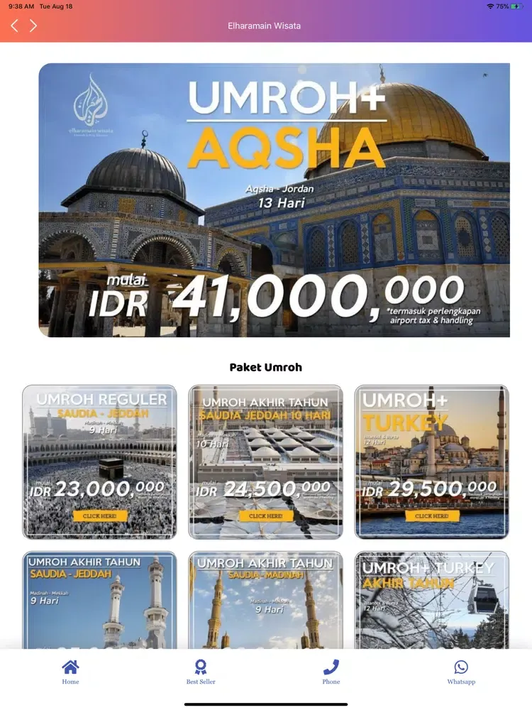 صور Elharamain Wisata iPad 