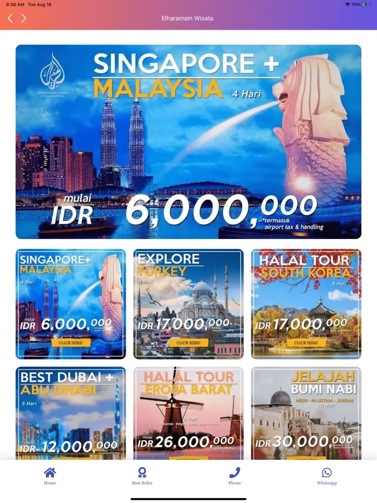 صور Elharamain Wisata iPad 