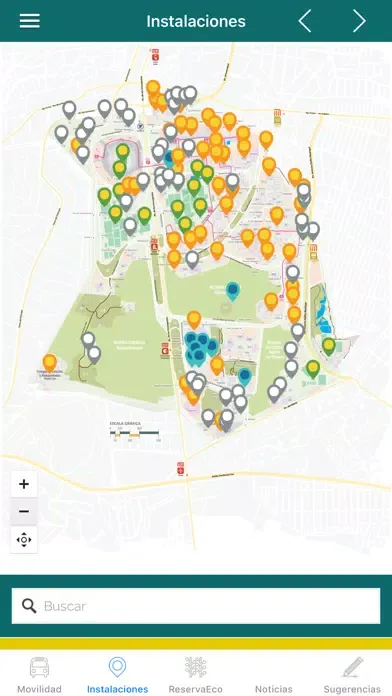 Tangkapan skrin Travesía UNAM Pro