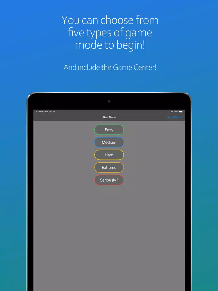 Daily Challenge Sudoku iPad  Screenshots