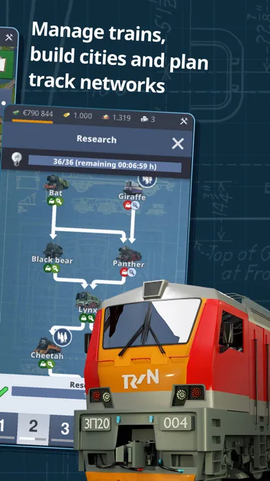 Rail Nation سکرین شاٹس