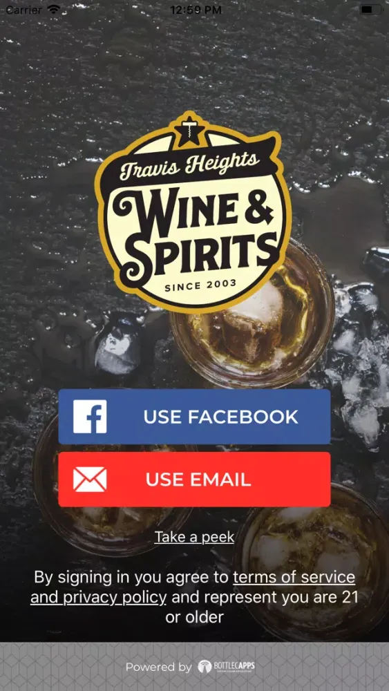 Ảnh chụp màn hình của Travis Heights Wine & Spirits