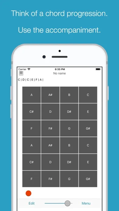 Скриншоты My Chord - easy play chord