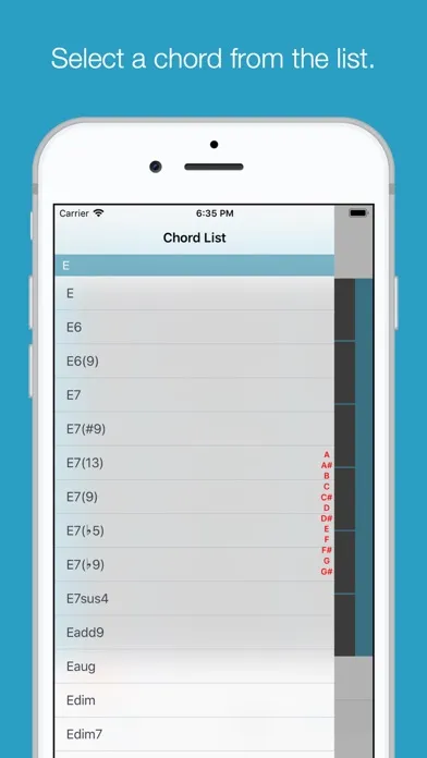 Скриншоты My Chord - easy play chord