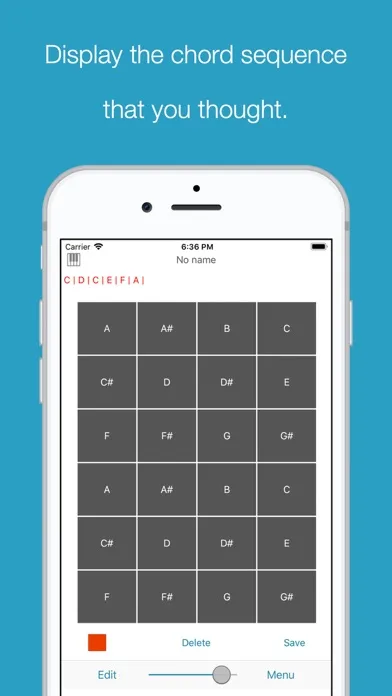 Скриншоты My Chord - easy play chord