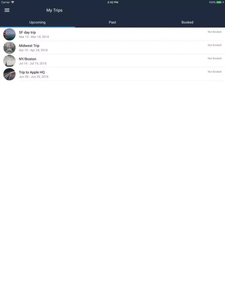 TRAVO iPad  Ekran Görüntüleri