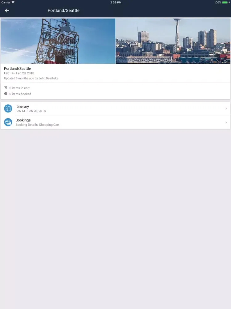 TRAVO iPad  Ekran Görüntüleri