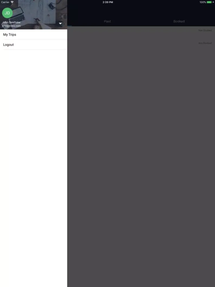 TRAVO iPad  Ekran Görüntüleri