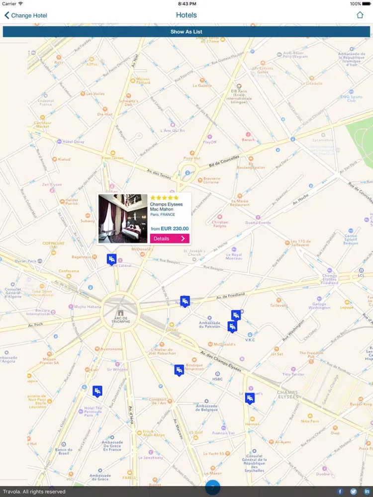 Travola iPad 应用截图
