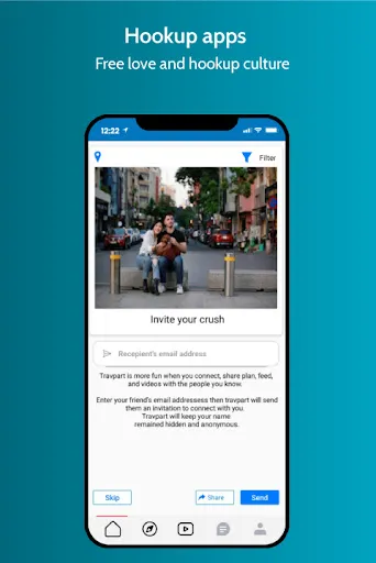 Travpart : Dating Hangouts应用截图