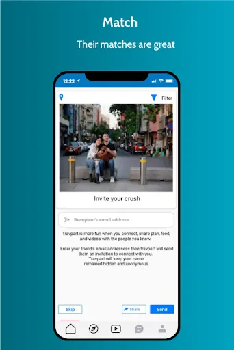 Travpart : Dating Hangouts应用截图