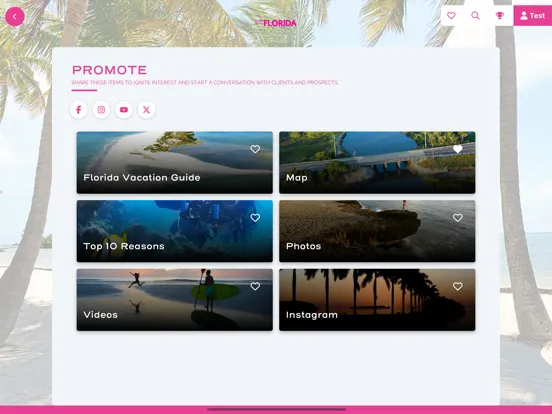 Zrzuty ekranu Florida Travel PRO iPad 