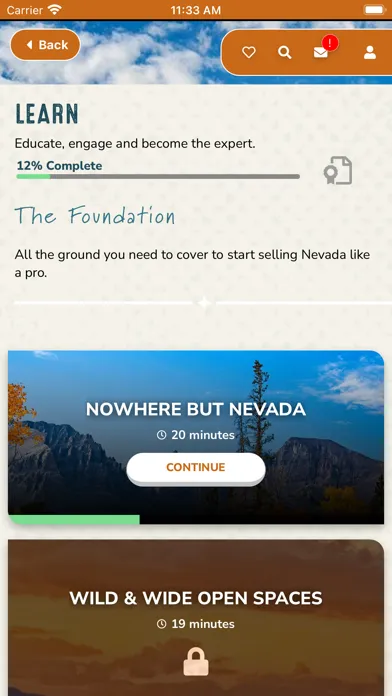 Capturas de pantalla de Travel Nevada: NV Trailblazers
