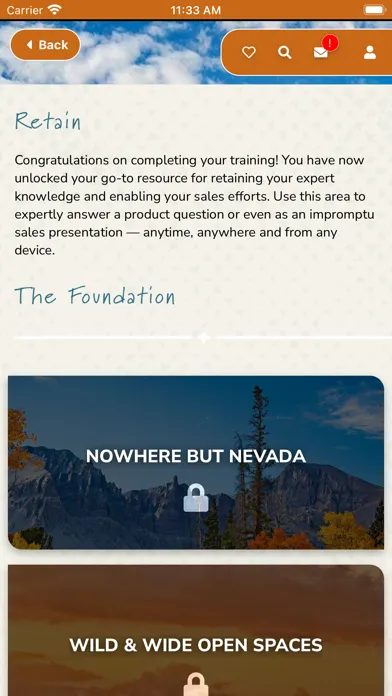 Capturas de pantalla de Travel Nevada: NV Trailblazers