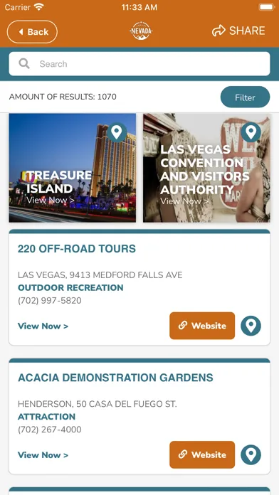 Capturas de pantalla de Travel Nevada: NV Trailblazers