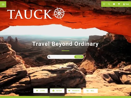 Tauck Specialist iPad  Screenshots