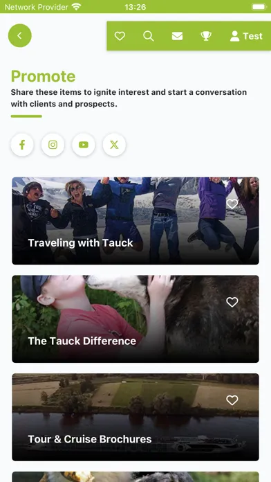 Tauck Specialist Screenshots
