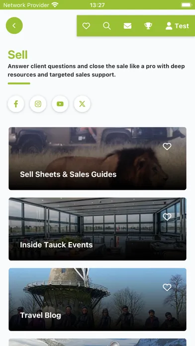 Tauck Specialist Screenshots