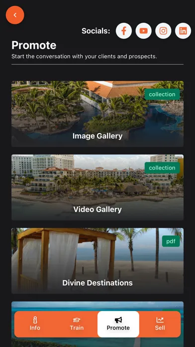 Ảnh chụp màn hình của TheSOURCE by TravPRO Mobile