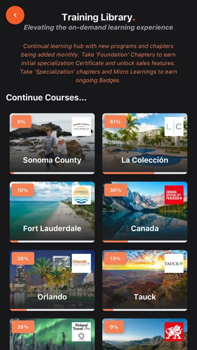 Ảnh chụp màn hình của TheSOURCE by TravPRO Mobile
