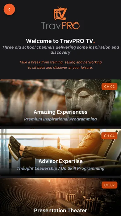 Ảnh chụp màn hình của TheSOURCE by TravPRO Mobile