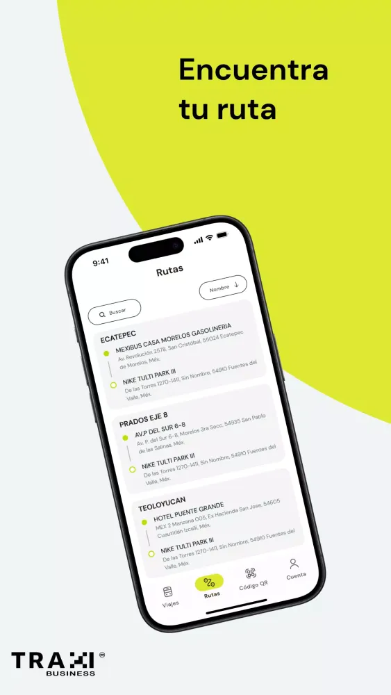 Traxi Business: Pasajero Screenshots