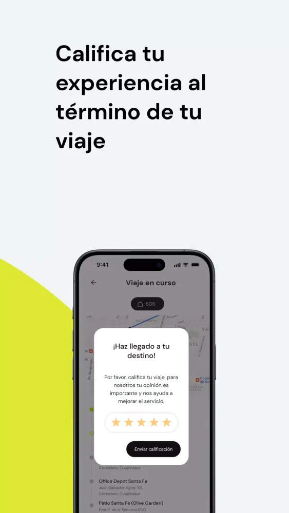 Traxi Business: Pasajero Screenshots