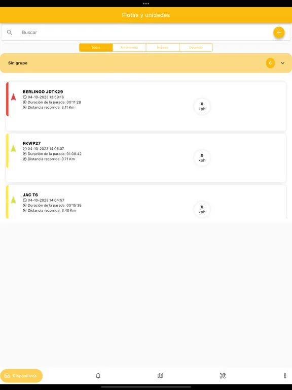 Скриншоты Traze Monitor GPS iPad 