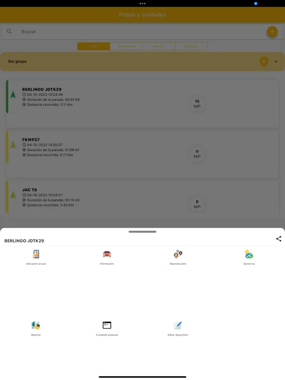 Скриншоты Traze Monitor GPS iPad 