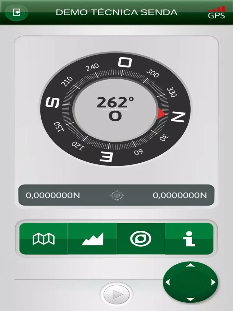 Zrzuty ekranu Senda audioguiada iPad 